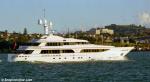 ID 2174 ARIA (2001/260 tonnes/47.55m. Renamed LADY ANASTASIA) - Built by Sensation Yachts of Auckland, New Zealand. At 156 feet (47.5 metres) she was the largest motor yacht to be built in New Zealand at the...